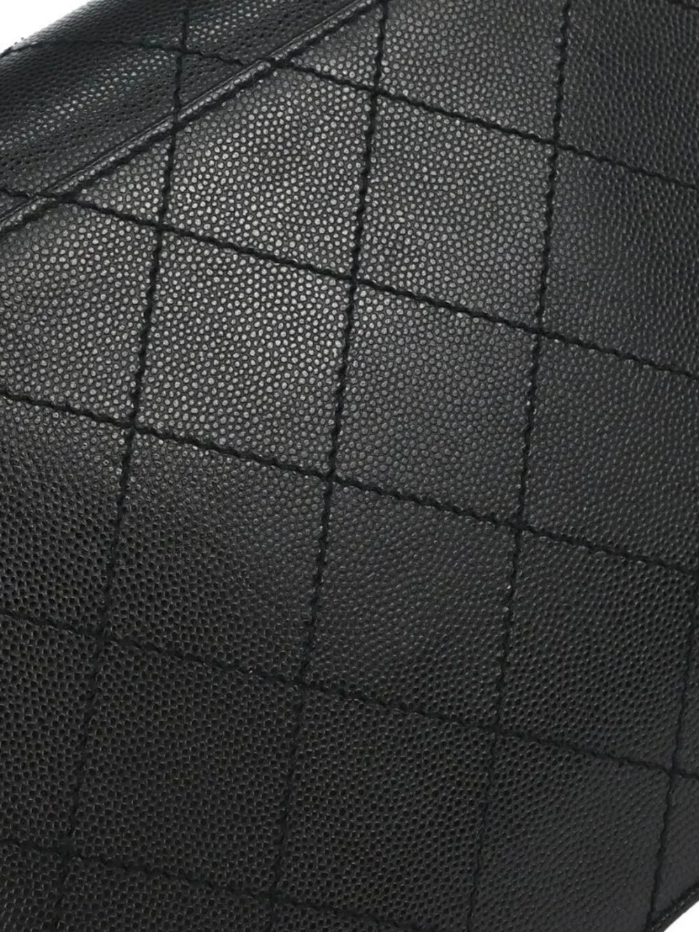 Chanel Black Calfskin Shoulder Bag 197861